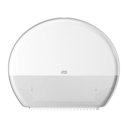 TORK Toilet Paper Dispenser, Plastic, White