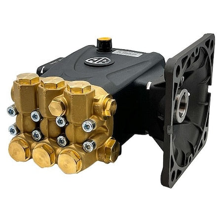 A.R. NORTH AMERICA Pressure Plunger Pump, 1 1/8 in, Forged Brass, 1, 750 RPM