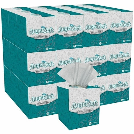 GEORGIA-PACIFIC Angel Soft Professional Series 2 Ply Facial Tissue, 96 Sheets, 36 PK