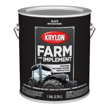 KRYLON Acrylic Coating, High Gloss, Black