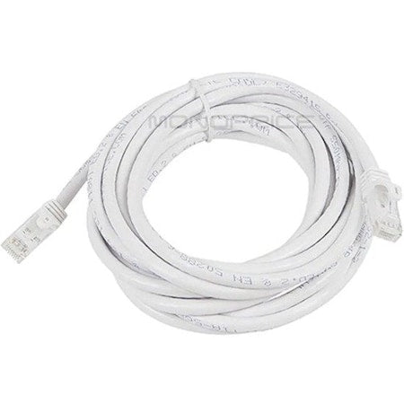 MONOPRICE Patch Cord, Cat 6, Flexboot, White, 14 ft.