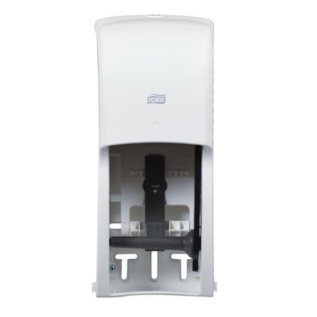 TORK Toilet Paper Dispenser, Plastic, White