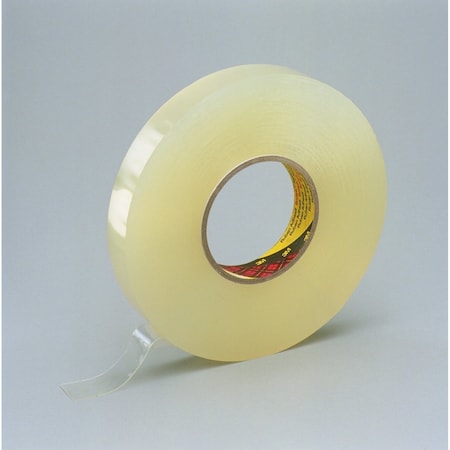 3M Double-Sided Foam Tape, 3/4 in W, 27 yd L, 1/32 in, Polyethylene Foam, Double-Sided, 2 PK