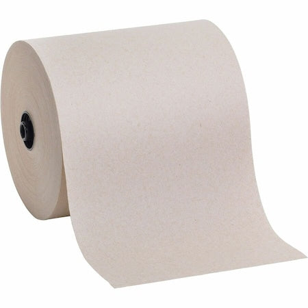 GEORGIA-PACIFIC enMotion Hardwound Paper Towels, 1 Ply, Continuous Roll Sheets, 700 ft, Brown, 6 PK