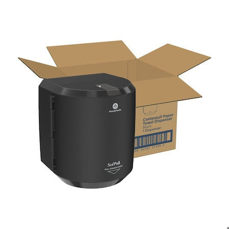 GEORGIA-PACIFIC Paper Towel Dispenser, Plastic, Black