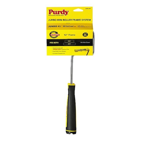 PURDY Paint Roller Cover, 1/2 Nap, 6.5in, PK2