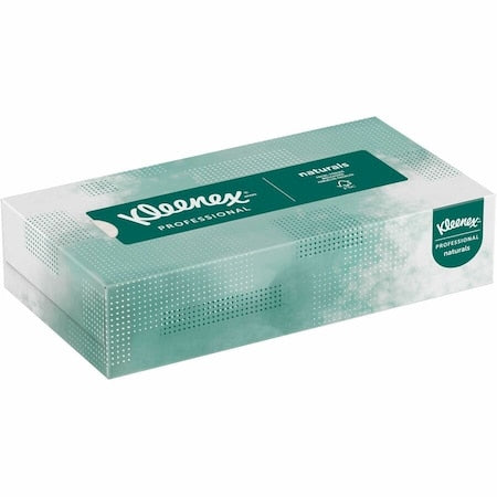 KLEENEX Naturals, 2 Ply Facial Tissue, 125 Sheets per Box, 48 PK