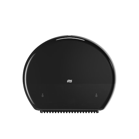 TORK Toilet Paper Dispenser, Plastic, Black