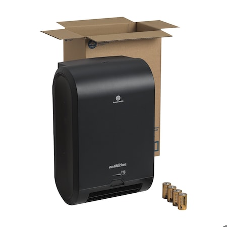 GEORGIA-PACIFIC enMotion Flex Automatic Touchless Paper Towel Dispenser, Black