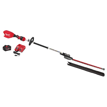 MILWAUKEE TOOL Cordless Hedge Trimmer Kit, Double-Sided 24 in L Blade