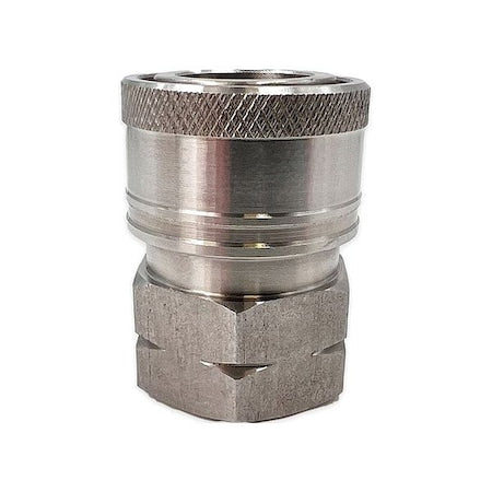 A.R. NORTH AMERICA Quick-Connect Coupler, SS, Max 4, 000 psi
