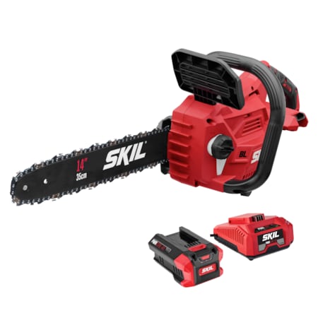 SKIL 14 in L Chain Saw Kit, 1P 2.5Ah Battery, 150, 40V, 40 V, 2.5 Ah, Battery Included