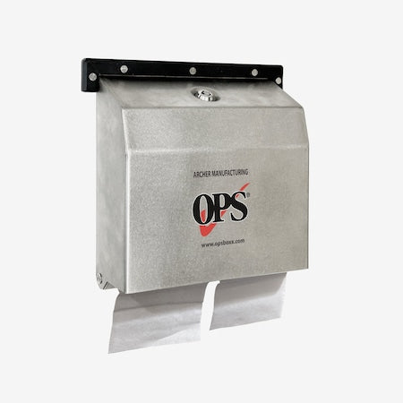 OPS Vandal Proof and Portion Controlled Toilet Tissue Dispenser