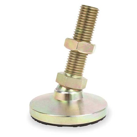 S & W MANUFACTURING Level Mount, Swivel Stud, 5/8-11, 2-1/2 in.