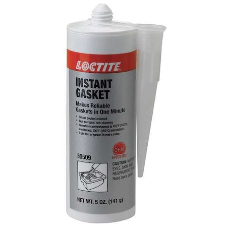LOCTITE Instant Sealing, Oil-Resistant RTV Gasket Maker, 5 oz, Black, Temp Range -65 to 500 Degrees F