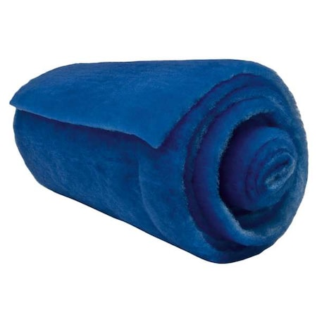 N/A 24 in x 85 ft x 1 in Fiberglass Air Filter Roll, MERV 1, Blue/White (Formerly Air Handler)