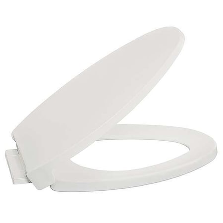 CENTOCO Toilet Seat With Cover, Slow Close Toilet Seat, Elongated, White