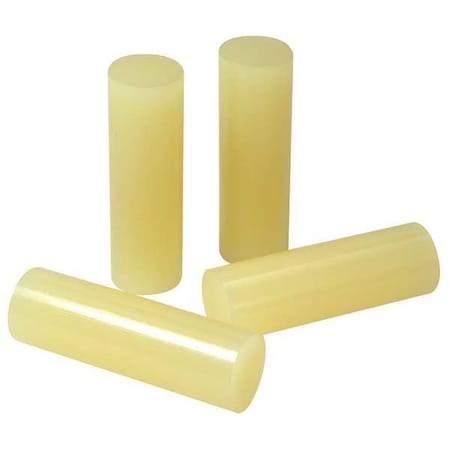 SUREBONDER Hot Melt Adhesive, Tan, 5/8 in Dia, 2 in L, 10 sec Begins to Harden, 600 PK