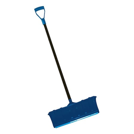N/A Snow Shovel, 22 1/4 in W x Aluminum, Plastic Blade, 45 in L Steel Handle