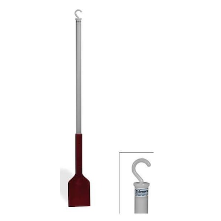 N/A Scraper, 106.2 cm L, 12.7 cm W, Red