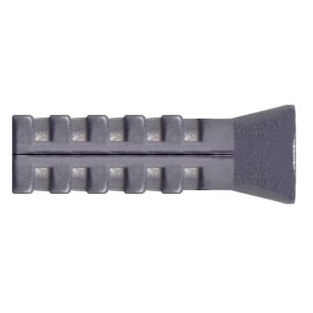 MKT FASTENING Sup-R Lead Long Lag Shield, 3/8" Dia, 1" L, Alloy Steel Plain, 50 PK