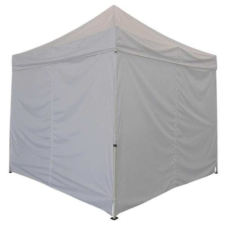 N/A Side Wall, White, Polyester, 85 In H, PK2