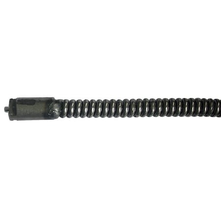 WESTWARD Drain Cleaning Cable, 3/8 in Dia, 75 ft L