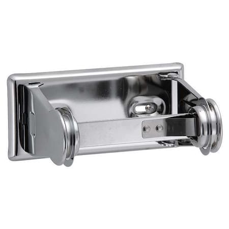 TAYMOR Toilet Paper Holder, Double Post, Silver