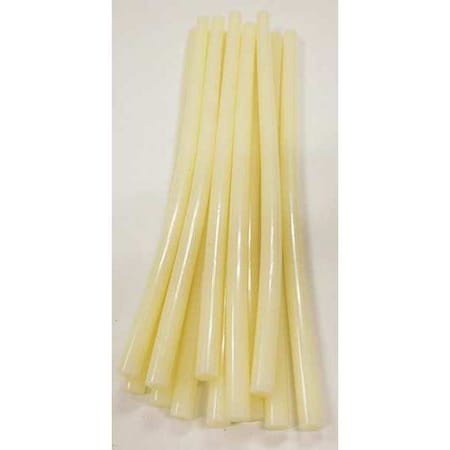 MASTER APPLIANCE Hot Melt Adhesive, Clear, 1/2 in Dia, 12" L, Not Specified Begins to Harden, 12 PK