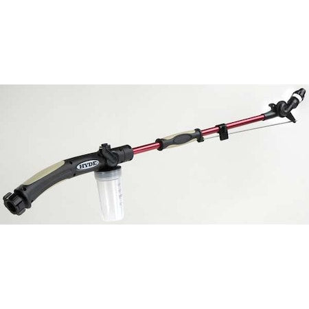 N/A Spray Nozzle, Aluminum, Red, 38 In.