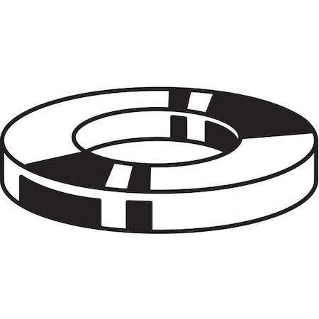 N/A Flat Washer, For Screw Size 5/8" , Stainless Steel Plain Finish, 25 PK