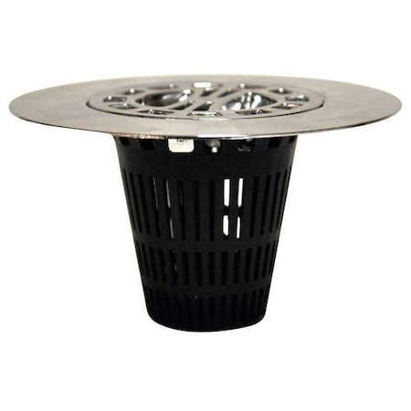 DANCO Cover, Silver, Round, 4-1/4 in Dia