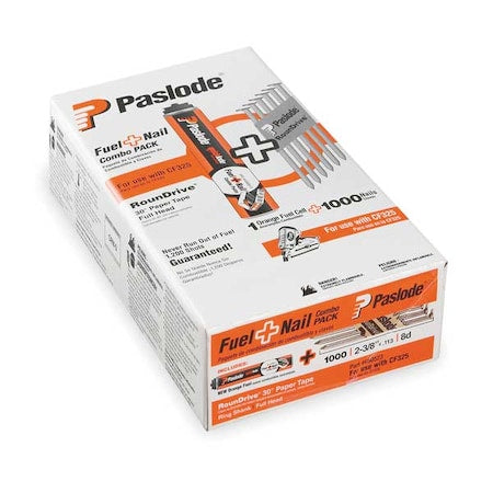 PASLODE Collated Framing Nail, 2-3/8 in L, Not Applicable, Bright, Offset Round Head, 30 Degrees, 1000 PK