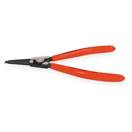 KNIPEX Retaining Ring Pliers, 0.093 In Tip, 0 Deg