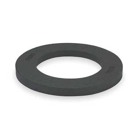 N/A Channelizer Drum Base, Recycled Rubber, 2 in Height, 22 in Length, 20 lb, Black