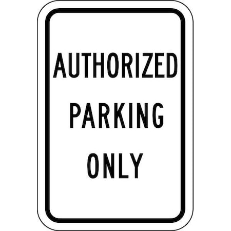 LYLE Authorized Parking Sign, 18" x 12, RP-004-12HA