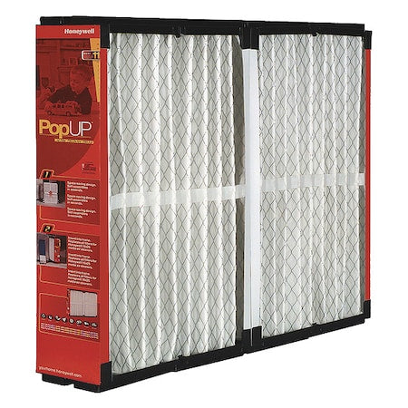 HONEYWELL HOME 16x28x6 Air Filter, Standard Capacity, Synthetic, MERV 11, 0.3 micron
