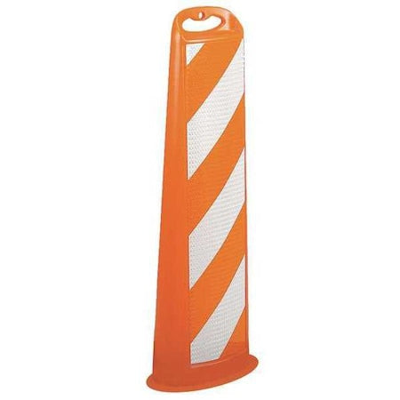 N/A Vertical Panel Channelizer, High-Density Polyethylene (HDPE), Engineer, 39-1/2" Height, 15" Length