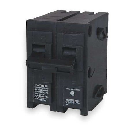 SIEMENS Miniature Circuit Breaker, Q Series, 30A, 2 Pole, 120/240V AC, 10kA at 120V AC