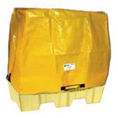 ENPAC Tarp Cover, 60 in x 39 1/4 in x 43 1/4 in, 43 1/4 in, Yellow, HDPE