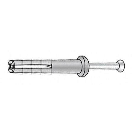 N/A Nail Drive Anchor, Nylon, 100 PK