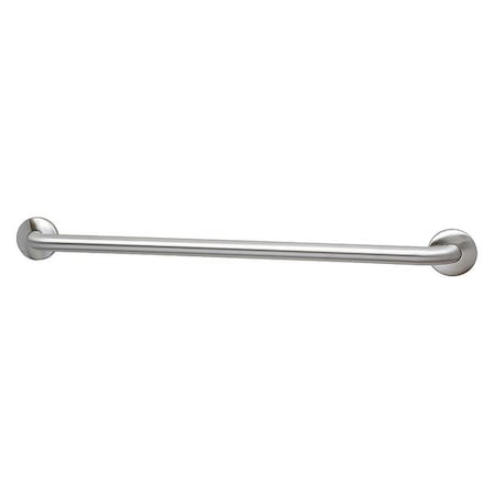 BRADLEY Concealed Wall Mount Grab Bar, 18" L, Stainless Steel, Satin