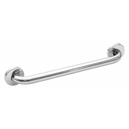 WINGITS Structural Stainless Steel Premium Grab Bar, 18" L, Stainless Steel, Polished chrome