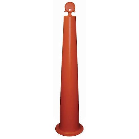 N/A Channelizer Cone, HDPE, High-Intensity Prismatic, 42" Height, 3 lb, Orange