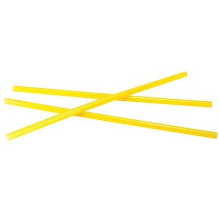 SUREBONDER Hot Melt Adhesive, Clear, 7/16 in Dia, 10 in L, 10 sec Begins to Harden, 450 PK