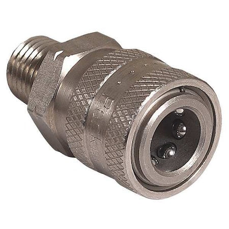 MI-T-M Quick-Connect Coupler, 1/4 (M) x 1/4