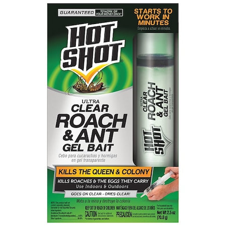 HOT SHOT 1 ct Gel Indoor/Outdoor Roach and Ant Killer