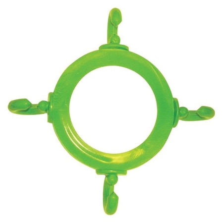 MR. CHAIN Cone Chain Connector for Plastic Chain Barrier, Green, 6 39/50 in Length, Gloss