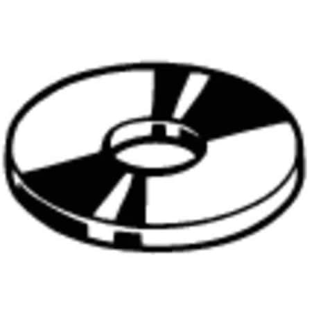 N/A Flat Washer, For Screw Size M6 , Steel Zinc Plated Finish, 100 PK