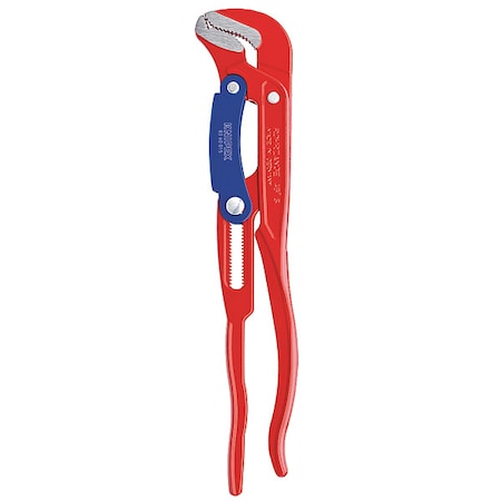 KNIPEX 17 in L 2 3/8 in Cap. Alloy Steel Swedish Pipe Wrench
